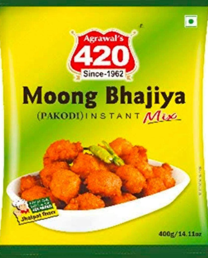 Agrawal 420 instant moong bhajiya mix pakodi from indore