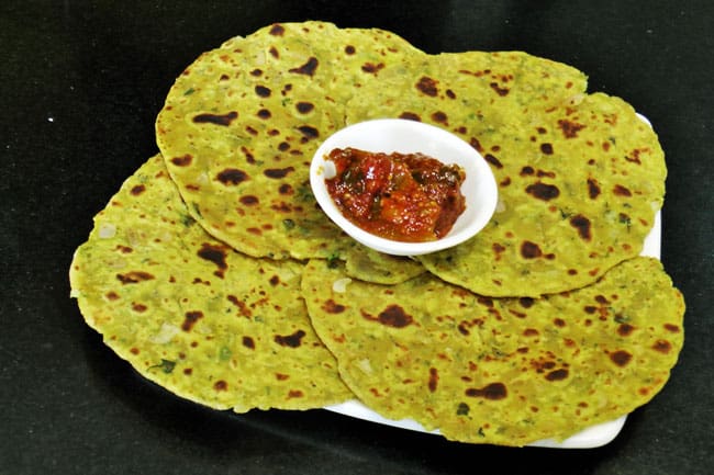 Missi Roti With The Poha Twist