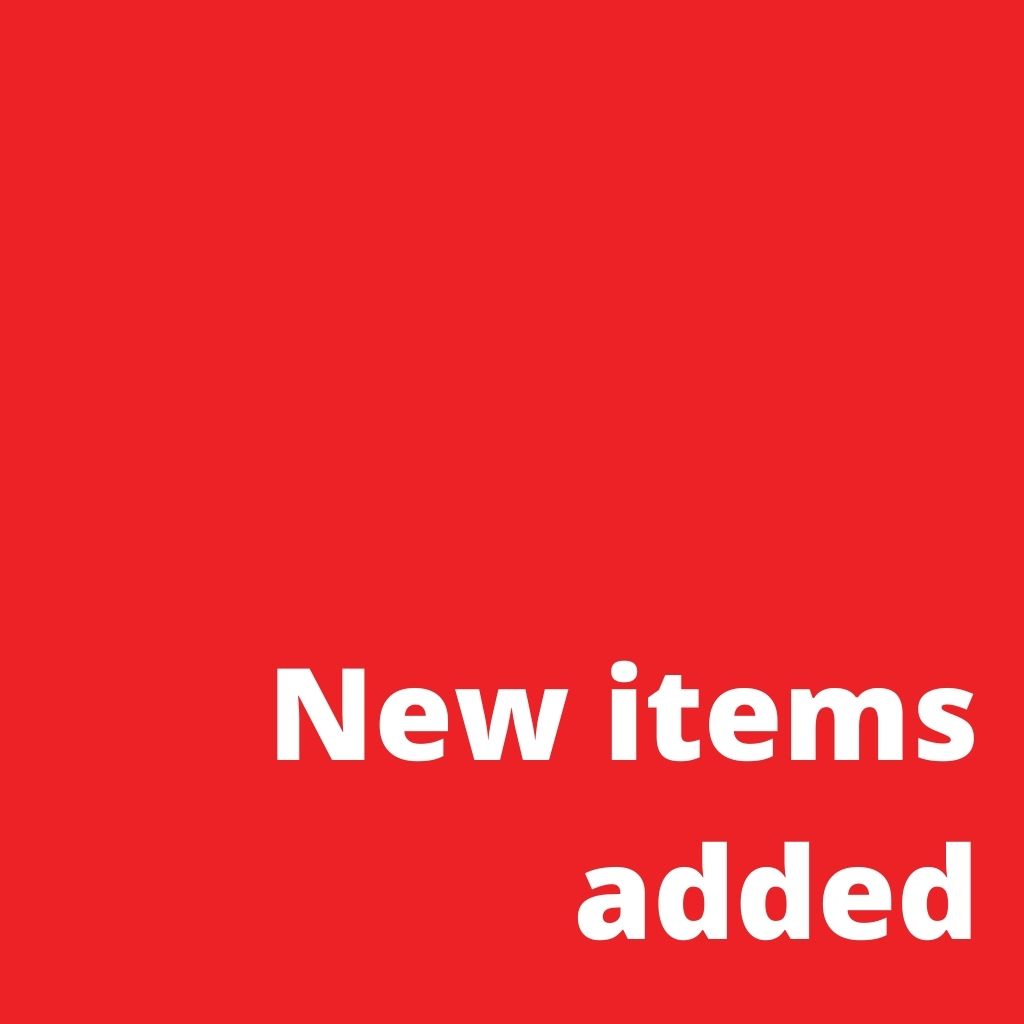 New Items added