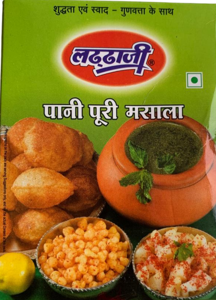 laddaji also known as laddhaji (ladaji) from marothia bazar indore - pani puri masala 