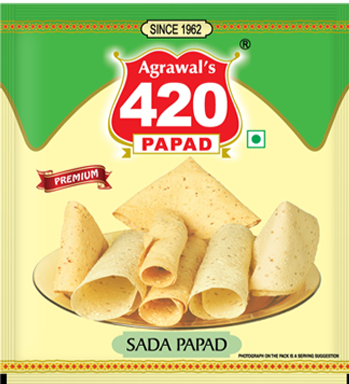 420 Premium - Sada Papad from Indore