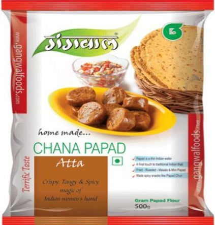 Chana Papad Atta