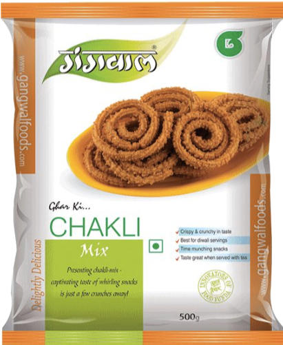 Chakli mix from Gangwal foods from indore