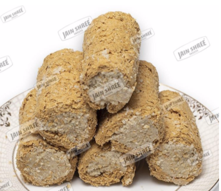 Gud ROll gajak famous khasta gajak with filling of Mava also known as Mava roll 